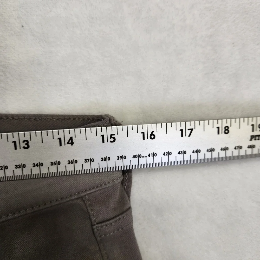 Lucky Brand Mens Slim Fit Pants Gray Taupe‎ 5-Pocket Twill Trousers W29 L32